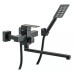 Змішувач для ванни WEZER PRO7-02-BLACK поворотний