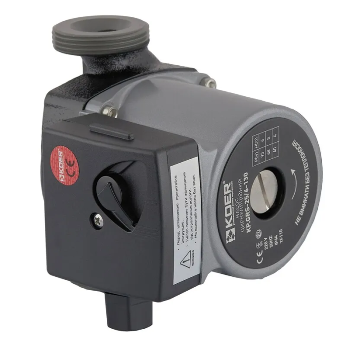 Насос циркуляційний відцентр. Koer KP.GRS-25 / 6-130 (KP0251) Насос циркуляційний відцентр. Koer KP.GRS-25 / 6-130 (KP0251)
