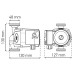 Насос циркуляційний відцентр. Koer KP.GRS-25 / 6-130 (KP0251)