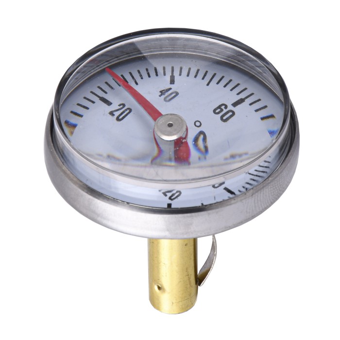 Термометр ECO 494 1/4″ заднє підключення Термометр ECO 494 1/4″ заднє підключення