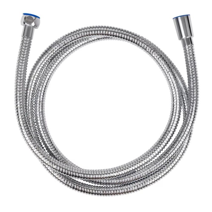 Душовий шланг WEZER WKR-009-180, 180 см, хром Душовий шланг WEZER WKR-009-180, 180 см, хром