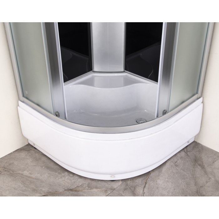 Бокс душовий з гідромасажем Mixxus STRONG SBH01-90x90x215-GR SATIN з високим піддоном (MI6889) Бокс душовий з гідромасажем Mixxus STRONG SBH01-90x90x215-GR SATIN з високим піддоном (MI6889)