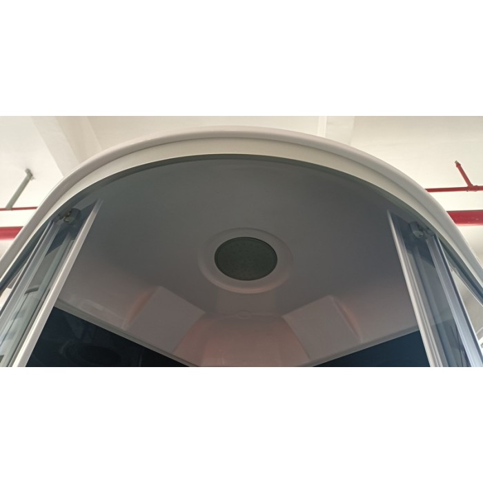 Бокс душовий з гідромасажем Mixxus STRONG SBH01-90x90x215-GR SATIN з високим піддоном (MI6889) Бокс душовий з гідромасажем Mixxus STRONG SBH01-90x90x215-GR SATIN з високим піддоном (MI6889)