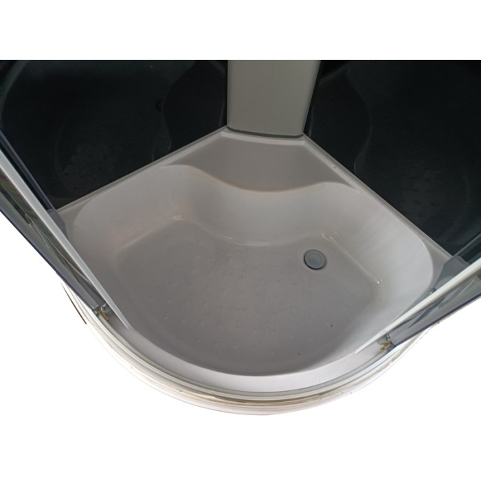 Бокс душовий з гідромасажем Mixxus STRONG SBH01-90x90x215-GR SATIN з високим піддоном (MI6889) Бокс душовий з гідромасажем Mixxus STRONG SBH01-90x90x215-GR SATIN з високим піддоном (MI6889)