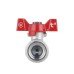 Кран кульовий Thermo Alliance Forte 1/2" ВР для води (метелик) SF602W15