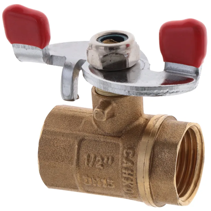Кран кульовий СК 1/2" ГГМ Б/Н art. 602 (WP0132) Кран кульовий СК 1/2" ГГМ Б/Н art. 602 (WP0132)