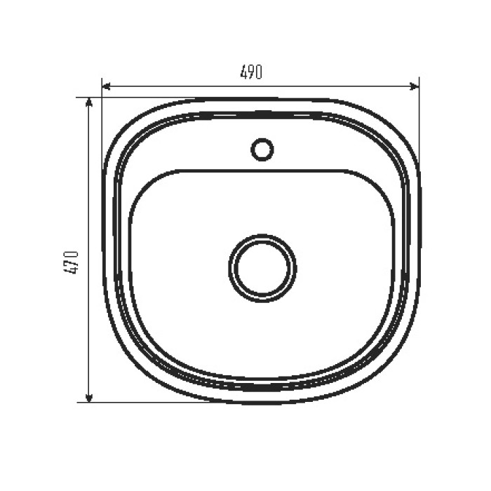 Мийка кухонна Zerix Z4947-08-180MD (micro decor) (ZS0569) Мийка кухонна Zerix Z4947-08-180MD (micro decor) (ZS0569)