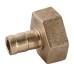 Штуцер 3/4″В 14мм латунний 1680Б