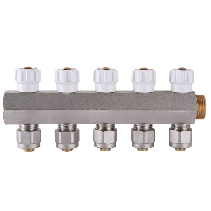 Колектор APE ITALY 7885 L 3/4х16 5-ий з перекриттям Колектор APE ITALY 7885 L 3/4х16 5-ий з перекриттям