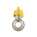 Кран кульовий Thermo Alliance Standart 1/2" ВЗ для газу (метелик) SD607NG15PN40