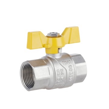 Кран кульовий Thermo Alliance Forte 1" ВР для газа (метелик) SF602G25