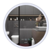 Дзеркало Mixxus PLAIN MC10-80 з Led Touch, Anti-fog, димером, регулятором яскравості, годинником (MI6932)