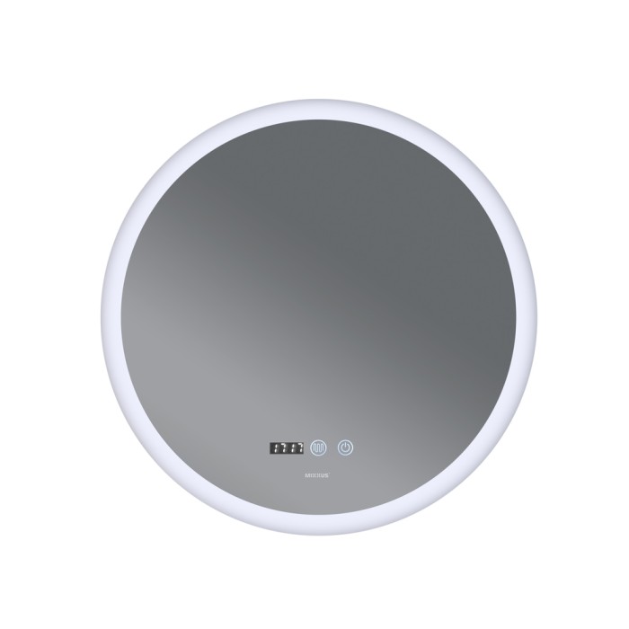 Дзеркало Mixxus PLAIN MC10-80 з Led Touch, Anti-fog, димером, регулятором яскравості, годинником (MI6932) Дзеркало Mixxus PLAIN MC10-80 з Led Touch, Anti-fog, димером, регулятором яскравості, годинником (MI6932)
