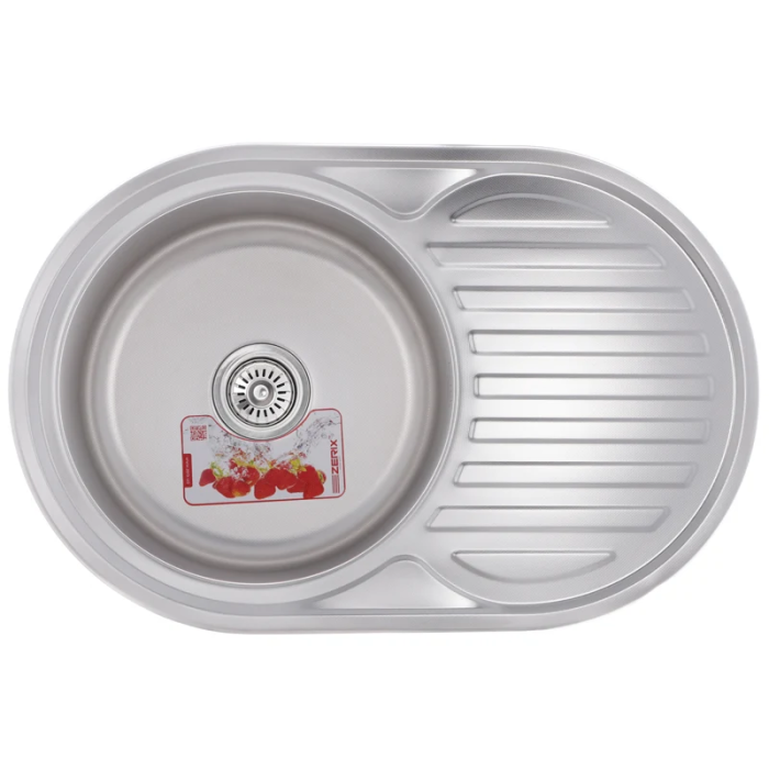 Мийка кухонна Zerix Z7750-06-180D (decor) (ZX1595) Мийка кухонна Zerix Z7750-06-180D (decor) (ZX1595)