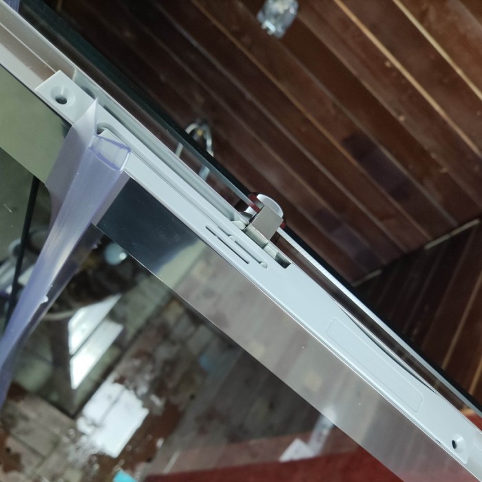 Двері в нішу Koer SR SD05-140x200-TR-01 прозоре скло Easy Clean 6мм, хром (KR5406) Двері в нішу Koer SR SD05-140x200-TR-01 прозоре скло Easy Clean 6мм, хром (KR5406)