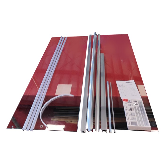 Двері в нішу Koer SR SD05-140x200-TR-01 прозоре скло Easy Clean 6мм, хром (KR5406) Двері в нішу Koer SR SD05-140x200-TR-01 прозоре скло Easy Clean 6мм, хром (KR5406)