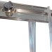 Двері в нішу Koer SR SD05-140x200-TR-01 прозоре скло Easy Clean 6мм, хром (KR5406)