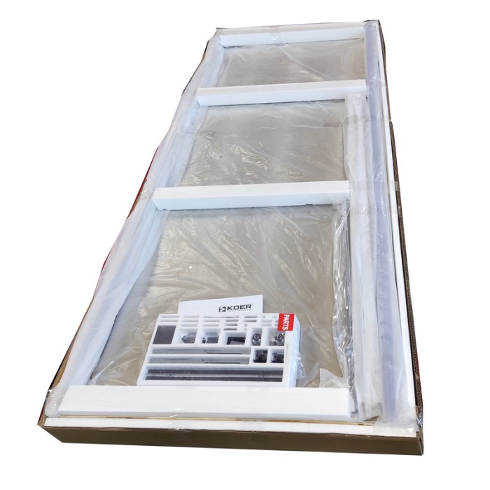 Двері в нішу Koer SR SD05-140x200-TR-01 прозоре скло Easy Clean 6мм, хром (KR5406) Двері в нішу Koer SR SD05-140x200-TR-01 прозоре скло Easy Clean 6мм, хром (KR5406)