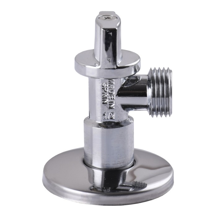 Кран кульовий кутовий ARCO 1/2″х 1/2″ DE705(750) AntiLime приборний ( 2 шт)