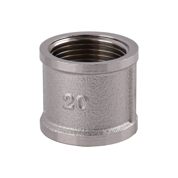Муфта 3/4″ВВ нікельована NM441L OPTIMUM Муфта 3/4″ВВ нікельована NM441L OPTIMUM