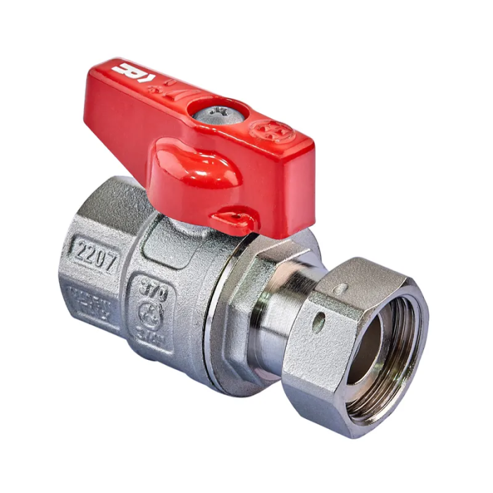 Кран кульовий прямий Н/Г Roho R115-075 -3/4"х3/4" ВВ, ручка "метелик" червона (RO0233) Кран кульовий прямий Н/Г Roho R115-075 -3/4"х3/4" ВВ, ручка "метелик" червона (RO0233)