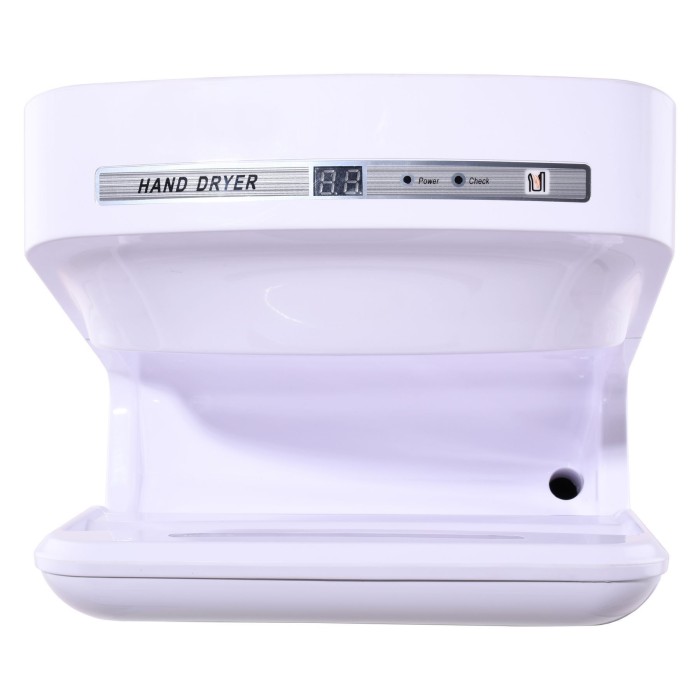 Сушарка для рук HOTEC 11.101 ABS White сенсорна, корпус пластик білий (220В ,1650-2050Вт) Сушарка для рук HOTEC 11.101 ABS White сенсорна, корпус пластик білий (220В ,1650-2050Вт)