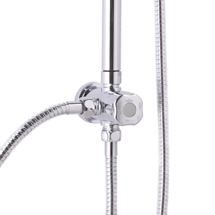 Душова колона ZERIX DK-001 (без змішувача) (ZX2867) Душова колона ZERIX DK-001 (без змішувача) (ZX2867)