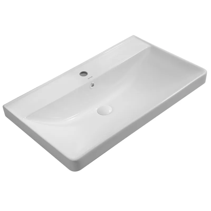 Раковина меблева MIXXUS PREMIUM STYLE-1503 800х480х190mm з отвором під змішувач та переливом (MP6500) Раковина меблева MIXXUS PREMIUM STYLE-1503 800х480х190mm з отвором під змішувач та переливом (MP6500)