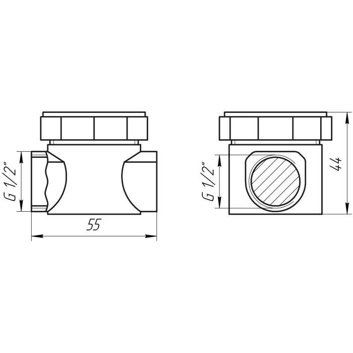 Фільтр грубого очищення для газу SOLOMON 1/2″ F8016 Фільтр грубого очищення для газу SOLOMON 1/2″ F8016