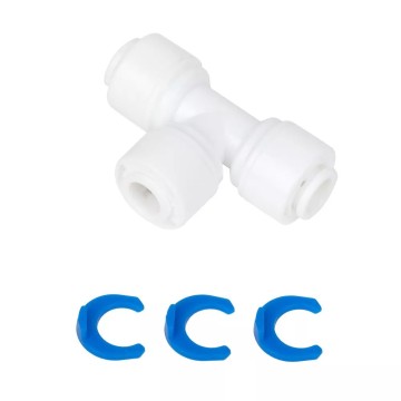 Фітинг трійник ITAL 1/4"Q x 1/4"Q x 1/4"Q (кратно 10 шт) (ST003A)