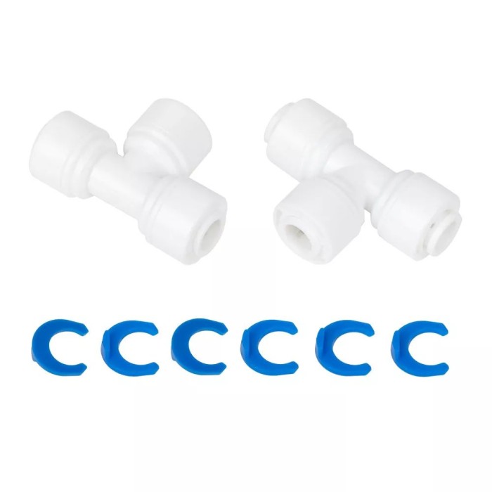Фітинг трійник ITAL 1/4"Q x 1/4"Q x 1/4"Q (кратно 10 шт) (ST003A) Фітинг трійник ITAL 1/4"Q x 1/4"Q x 1/4"Q (кратно 10 шт) (ST003A)