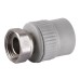 Муфта з накидною гайкою Vsplast PPR ф20х1/2″ **  2018