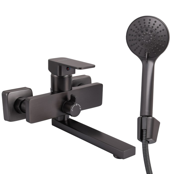 Змішувач для ванної Globus Lux Milano GLM-0102N-11-GRAPHITE Змішувач для ванної Globus Lux Milano GLM-0102N-11-GRAPHITE