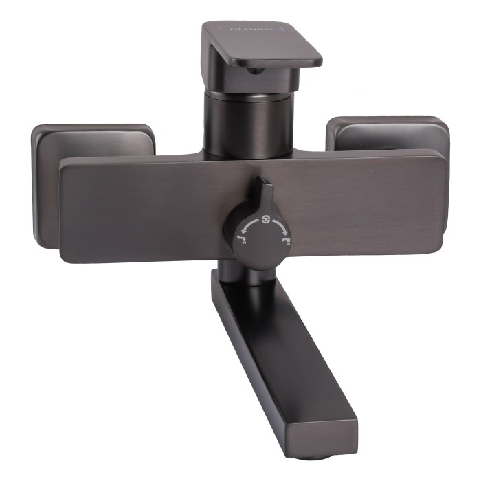 Змішувач для ванної Globus Lux Milano GLM-0102N-11-GRAPHITE Змішувач для ванної Globus Lux Milano GLM-0102N-11-GRAPHITE