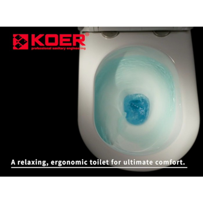 Унітаз-компакт ергономічний Koer TT-0202-T3 670x390x860mm система змиву TORNADO 3.0 (KR5614) Унітаз-компакт ергономічний Koer TT-0202-T3 670x390x860mm система змиву TORNADO 3.0 (KR5614)