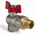Кран з американкою 1/2" (Koer KR.228) кутовий (KR0016)