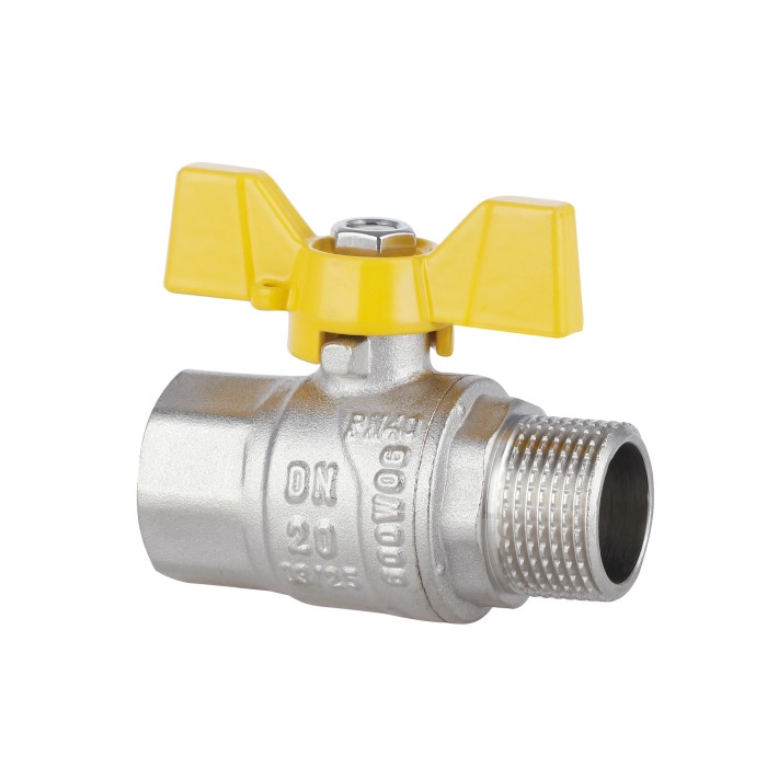 Кран кульовий Thermo Alliance Forte 3/4" ВЗ для газа (метелик) SF607G20 Кран кульовий Thermo Alliance Forte 3/4" ВЗ для газа (метелик) SF607G20