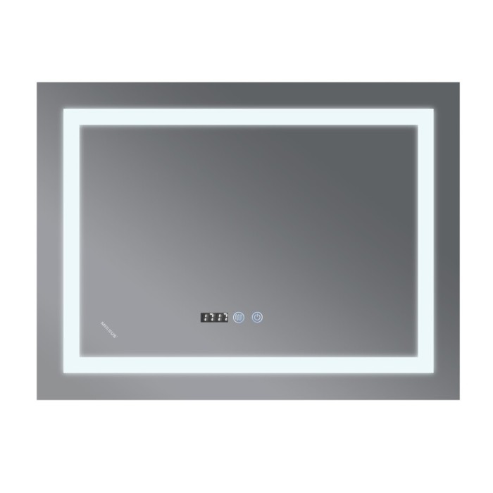 Дзеркало Mixxus WARM MR02-100x60 з Led Touch, Anti-fog, димером, регулятором яскравості, годинником (MI6003) Дзеркало Mixxus WARM MR02-100x60 з Led Touch, Anti-fog, димером, регулятором яскравості, годинником (MI6003)