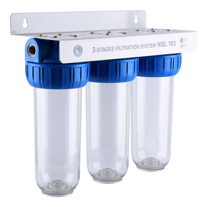 Система 3-х ступеневого очищення Bio+ systems NSL103, 1″ Система 3-х ступеневого очищення Bio+ systems NSL103, 1″