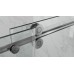 Двері в нішу Koer SR SD06-140x220-TR-07 прозоре скло Easy Clean 8мм, графіт (KR5369)