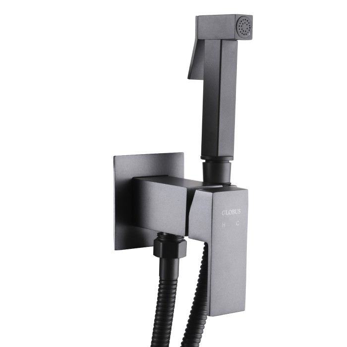 Змішувач гігієнічний Globus Lux Milano GLM-0-106MIX-Graphite Змішувач гігієнічний Globus Lux Milano GLM-0-106MIX-Graphite