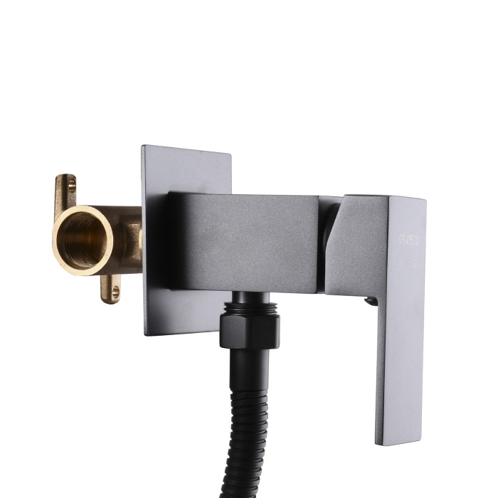 Змішувач гігієнічний Globus Lux Milano GLM-0-106MIX-Graphite Змішувач гігієнічний Globus Lux Milano GLM-0-106MIX-Graphite
