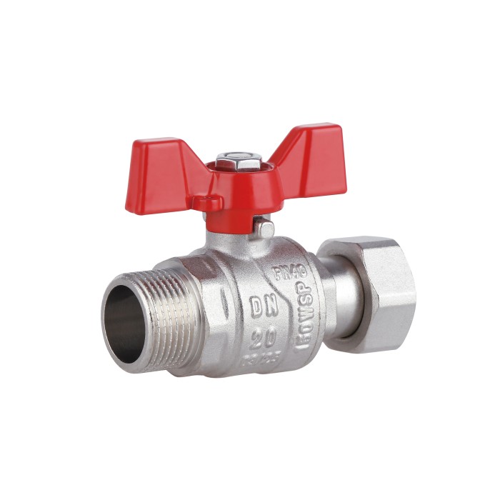 Кран кульовий з накидною гайкою Thermo Alliance Forte 3/4" ВЗ для води прямий SF261W20 Кран кульовий з накидною гайкою Thermo Alliance Forte 3/4" ВЗ для води прямий SF261W20