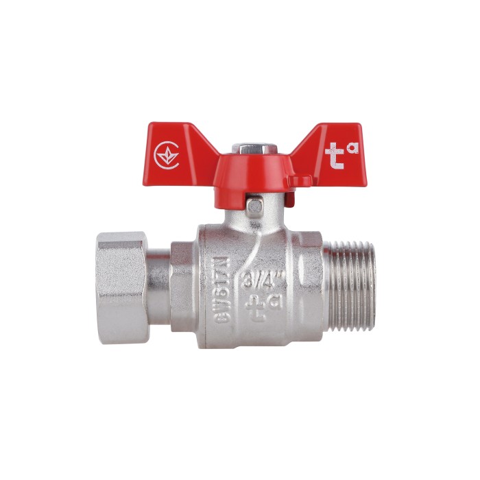 Кран кульовий з накидною гайкою Thermo Alliance Forte 3/4" ВЗ для води прямий SF261W20 Кран кульовий з накидною гайкою Thermo Alliance Forte 3/4" ВЗ для води прямий SF261W20