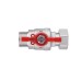 Кран кульовий з накидною гайкою Thermo Alliance Forte 3/4" ВЗ для води прямий SF261W20