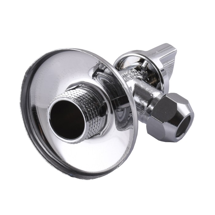 Кран кульовий кутовий ARCO 1/2″х 3/8″ DE610-660 AntiLime ( 2 шт,)