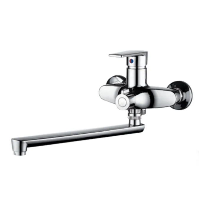 Змішувач для ванни Plamix Oscar-006 Euro.Chrome (без шланга та лійки) (PM0617) Змішувач для ванни Plamix Oscar-006 Euro.Chrome (без шланга та лійки) (PM0617)