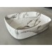 Раковина накладна Mixxus Premium BEVEL-0102 MARBLE 495х370х135mm (MP6519)