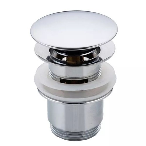 Донний клапан Frap F60, автомат, 1 1/4", хром