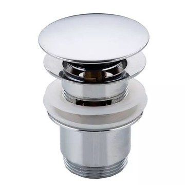 Донний клапан Frap F60, автомат, 1 1/4", хром
